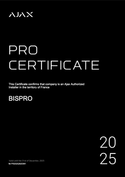 Ajax Authorized Partner