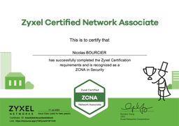 Zyxel Certified Security Engineer