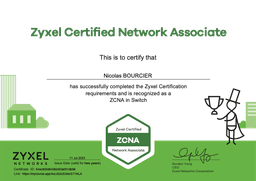 Zyxel Certified Switch Engineer